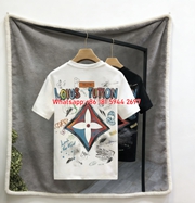 Graffiti Monogram Art Blanket Street Style LV-Inspired Throw 208